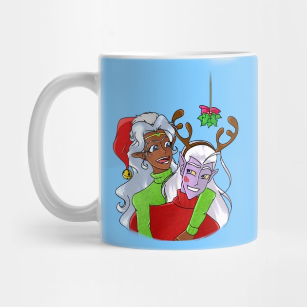 Lotura - Christmas Kiss by AniMagix101